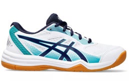 Asics Upcourt 5 GS (23) -Lasten sis&auml;pelikenk&auml; (White/Peacot)