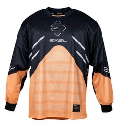 Exel G MAX (23) Salibandymaalivahdin pelipaita (Persikka/Musta)