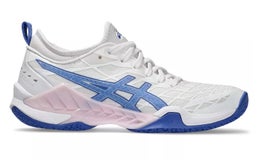 Asics Blast FF 3 (24) Naisten sis&auml;pelikeng&auml;t (Valkoinen/Sininen)