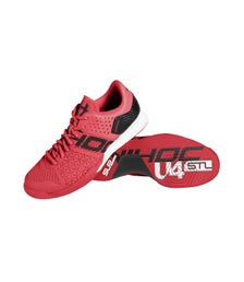 Unihoc U4 STL LowCut Naisten Sis&auml;pelikenk&auml; Punainen